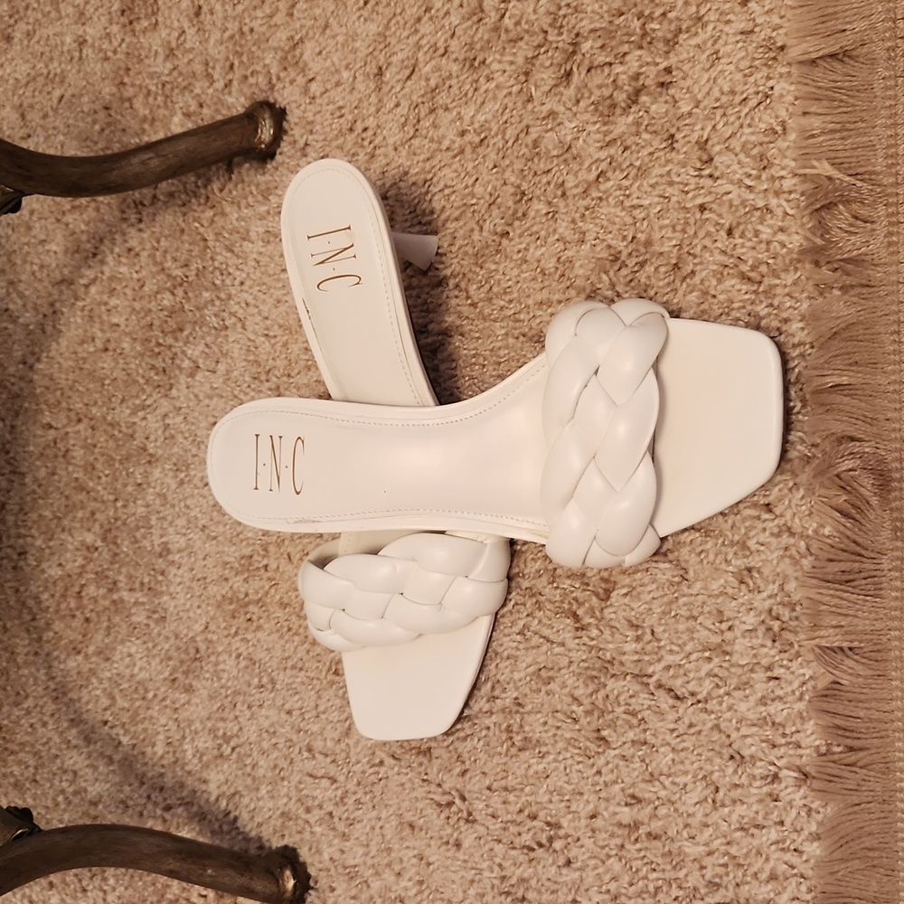 Women's INC White Sandal